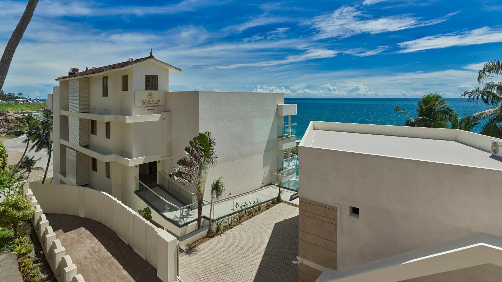 Rockholm At The Light House Beach โกวาลัม ภายนอก รูปภาพ